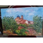 Средна картина масло на платно Испания - 3800 - КА56